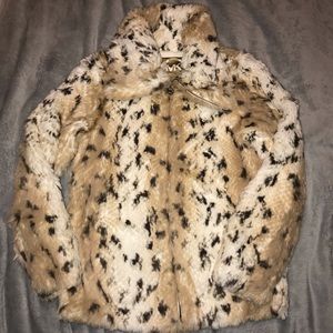 Michael Kors faux fur coat